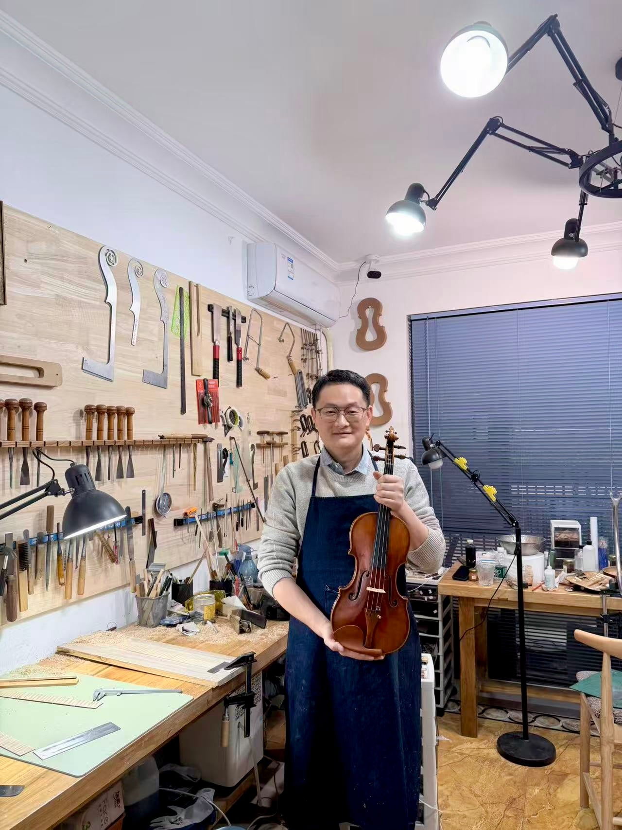 Wang Peiyu 1744 Guarneri del Gesù “de Bériot” Master Violin