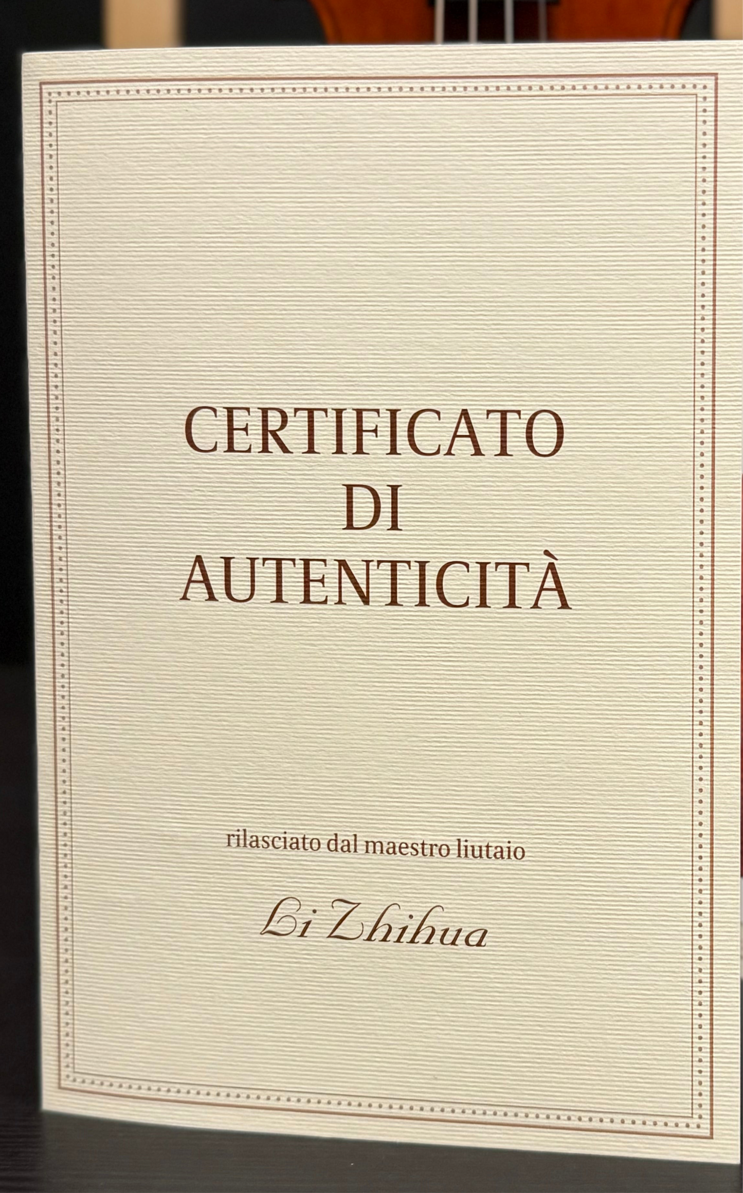 Li Zhihua Violin “Cremona 2025”