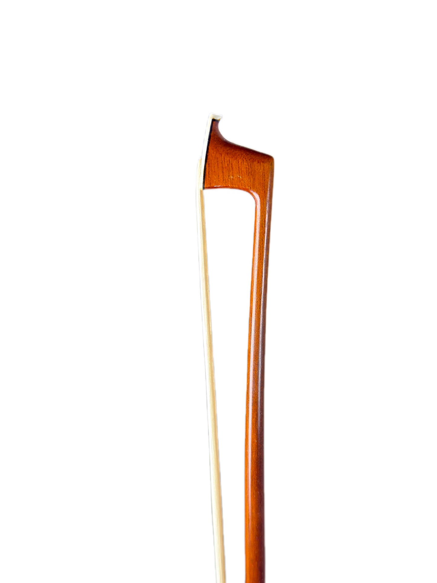 Violin Bow Carved Silver Frog