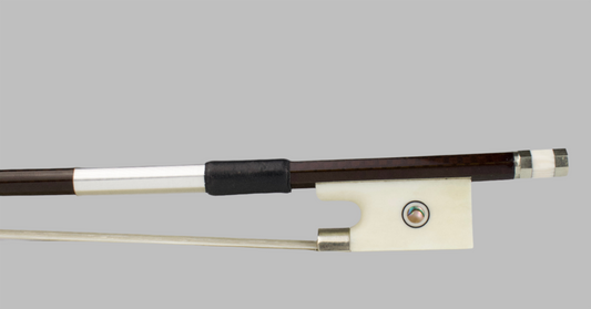 Carbon Fiber Violin Bow White Ox Frog