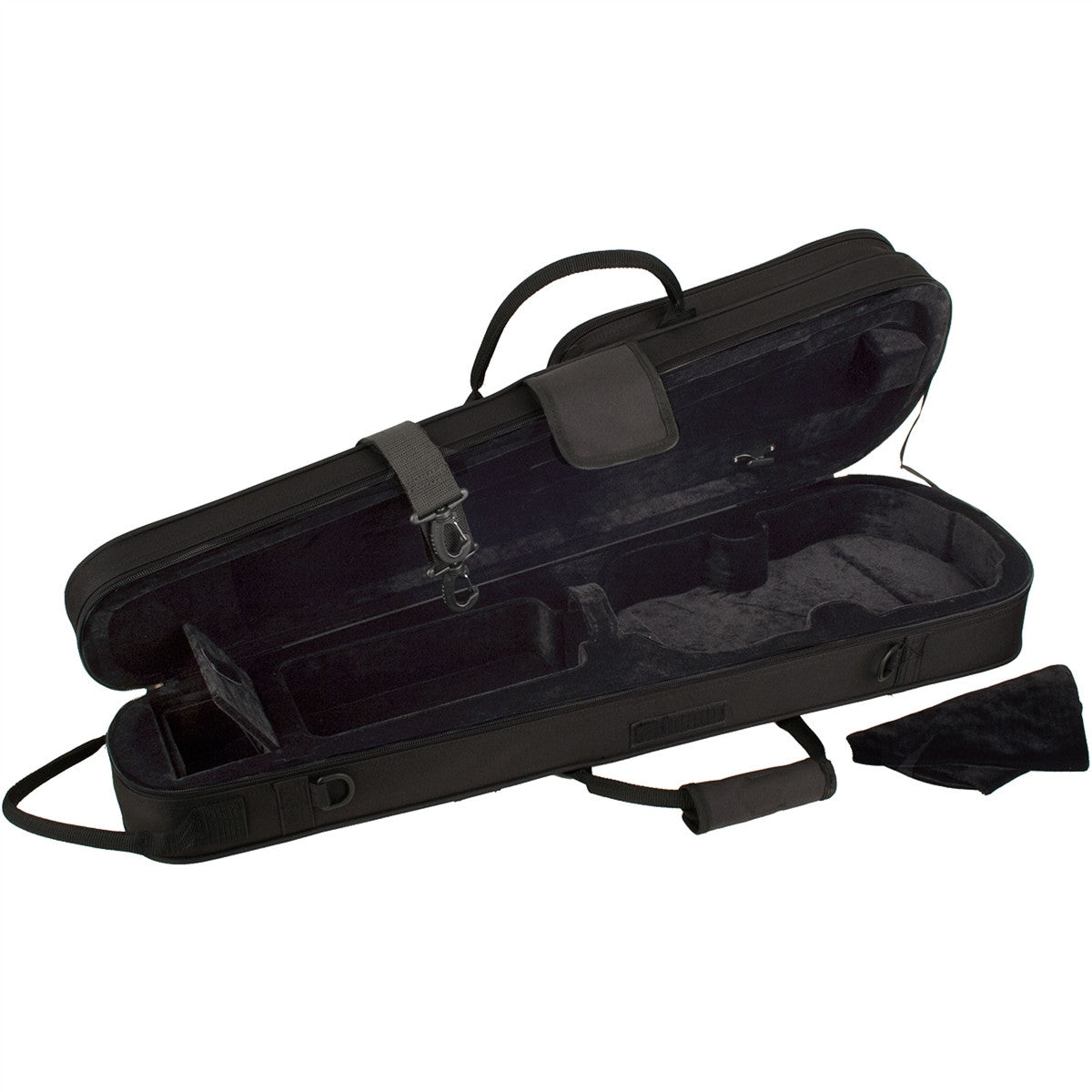 Violin Case - MAX, Shaped, 4/4 (Black)